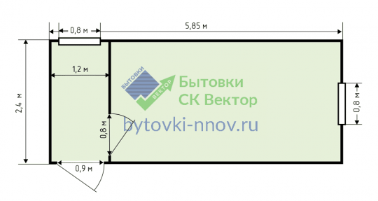 планировка БК-07