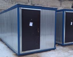 Блок-контейнер из металла БК-01 2,4 х 5,85 метра